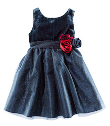 10-028/1 Платье нарядное "Розы", H&M