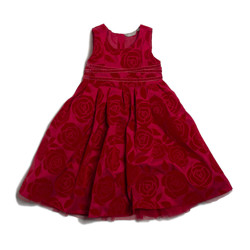 10-044 Платье нарядное "Бархатные Розы", Lindex