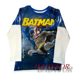 94214 Джемпер-футболка двойной рукав "Batman", H&M