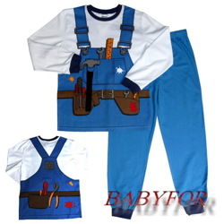 96283 Пижама для мальчика: футболка длин.рукав+брюки, KappAhl