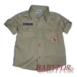 97424 Рубашка короткий рукав для малышей, KappAhl