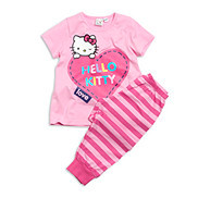 0312ш/21 Пижама: туника кор.рукав+брюки Hello Kitty, Lindex