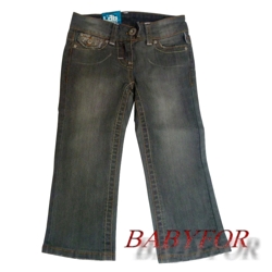 98199 Бриджи джинсовые для девочек, KappAhl