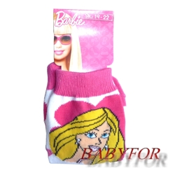 0112/3-68 Носки для девочки "Barbie", KappAhl