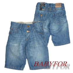 0812/1-23 Бриджи джинса для мальчика, Lindex Detroit
