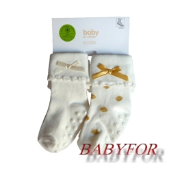 Комплект носков 2 пары нарядных для малышей, Lindex