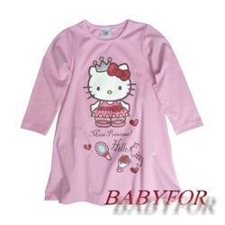 0113/1-101 Ночная рубашка длинный рукав Hello Kitty, Lindex