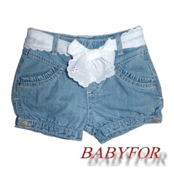 0913/2-1 Шорты джинсовые для малышей, Prenatal