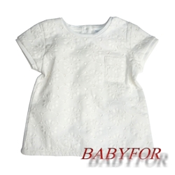 Футболка-блузка шитье нарядная для малышей, Zara