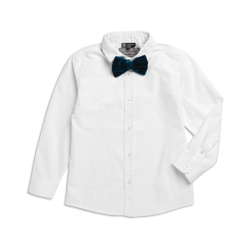 Рубашка с бабочкой нарядная для мальчика, KappAhl