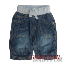 0913/1-60 Бриджи джинсовые для малышей, KappAhl Organic Cotton