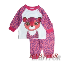 1013/1-11 Комплект домашний (пижама): футболка длин.рукав+брючки для малышей, KappAhl