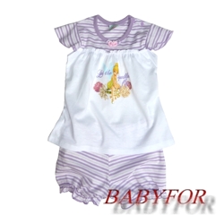 0913/2-10 Комплект: футболка+шорты для девочки, Prenatal Disney