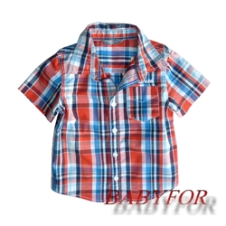 0115/1-47 Рубашка короткий рукав для мальчика, Lindex