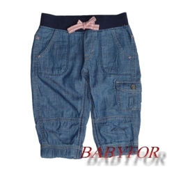 0315/1-9 Бриджи джинса для девочки, H&M Logg
