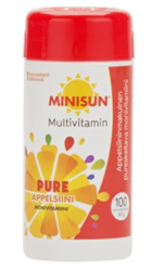 0116/В-03 Мультивитамины MINISUN жевательные, с 7 лет, 100 шт