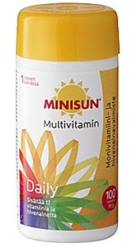 0116/В-05 Мультивитамины MINISUN для взрослых и детей с 11 лет, 100 табл