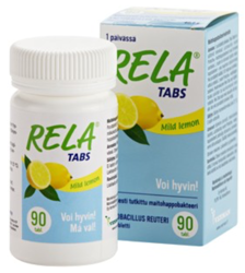 0116/В-10 RELA TABS Пробиотик, вкус лимона, жевательные таблетки 90шт